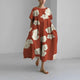 Flowy Floral Boho Maxi Dress for Women