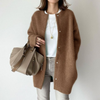 Nicole | Cozy Oversized Snap-Button Cardigan