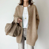 Nicole | Cozy Oversized Snap-Button Cardigan