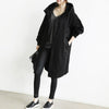 Laura | Elegant Hooded Longline Coat