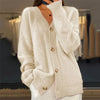 Stephanie | Elegant Cable-Knit Button Cardigan
