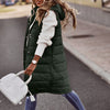 Heather | Stylish Long Quilted Vest
