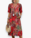 Amanda | Feminine Crochet Midi Dress