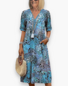 Amanda | Feminine Crochet Midi Dress