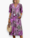 Amanda | Feminine Crochet Midi Dress