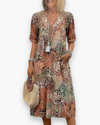 Amanda | Feminine Crochet Midi Dress