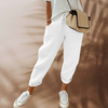 Amber | Effortless Linen Cropped Pants