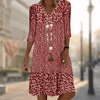 Heather | Feminine Tiered Midi Dress
