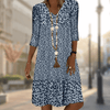 Heather | Feminine Tiered Midi Dress