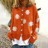 Samantha | Vintage Daisy Button-Down Cardigan