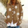 Samantha | Vintage Daisy Button-Down Cardigan