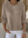 Jessica | Elegant Oversized Crewneck Sweater