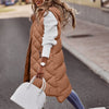 Heather | Cozy Longline Quilted Vest