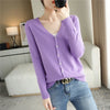 Lauren | Elegant Button-Down Knit Cardigan