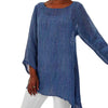 Danielle | Elegant Asymmetric Tunic Top