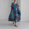 Rachel | Stylish Graphic Maxi Dress