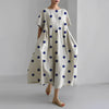 Rachel | Stylish Graphic Maxi Dress