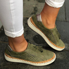 Angela | Comfortable Perforated Tassel Sneakers