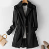 Megan | Elegant Belted Trench Coat