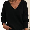 Danielle | Elegant V-Neck Knit Sweater