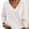 Danielle | Elegant V-Neck Knit Sweater