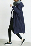 Laura | Elegant Hooded Longline Coat