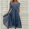 Megan | Feminine Chiffon Midi Dress