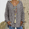 Amber | Cozy Cable Knit Hoodie