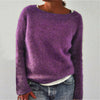 Jennifer | Elegant Boat-Neck Knit Sweater