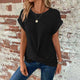 Elegant Waffle Knit Top for Women