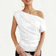 Elegant Sequin One-Shoulder Top for Women