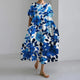 Flowy Floral Boho Maxi Dress for Women