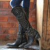 Valerie | Stylish Studded Cowboy Boots