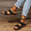 Danielle | Comfortable Cutout Wedge Sandals