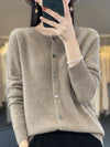 Emily | Elegant Button-Front Knit Cardigan
