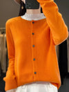 Emily | Elegant Button-Front Knit Cardigan