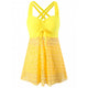 Elegant Lace Halter Swim Dress for Women