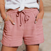 Heather | Effortless Cotton Drawstring Shorts