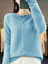 Emily | Elegant Button-Front Knit Cardigan