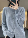 Emily | Elegant Button-Front Knit Cardigan