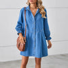 Amanda | Stylish Denim Button-Front Dress