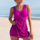 Flowy Skirted Tankini Set for Women