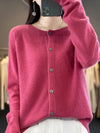 Emily | Elegant Button-Front Knit Cardigan