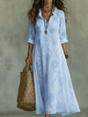 Brittany | Elegant Embroidered Maxi Dress