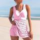 Flowy Skirted Tankini Set for Women