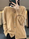 Emily | Elegant Button-Front Knit Cardigan