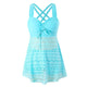 Elegant Lace Halter Swim Dress for Women