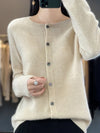 Emily | Elegant Button-Front Knit Cardigan