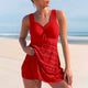 Flowy Skirted Tankini Set for Women