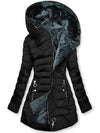 Stephanie | Elegant Plush-Hood Puffer Jacket